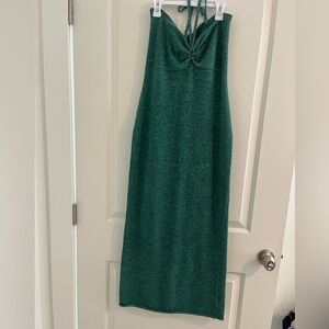 Wild Fable Green Sequin Knit Dress